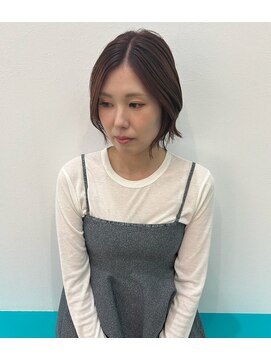 アラワラブルー(arrawarra blue) 切りっぱなしボブ/20代/30代/40代/50代/倉敷/白楽町