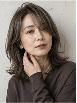 アースオーセンティック 小平店(EARTH Authentic)&nbsp;白髪ぼかしハイライト×大人くびれミディ