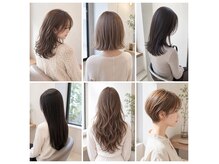 フィール 磐田 本店(feel)の雰囲気(お客様の雰囲気、髪質、お顔の形に合わせて似合うスタイルを提案)