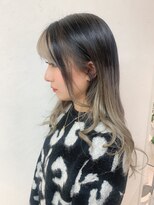 シエ バイ ケンジ 湘南台(sie by KENJE) ダークパープル/ナチュラルショート/夏のヘアアレンジ/湘南台