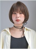 レイヤーショート・ボブ/前髪あり/絶壁解消/20代/30代