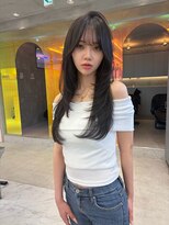 ロンドルーチェ 心斎橋(Lond luce)&nbsp;ダークパープル×ナチュラルショート［髪質改善/縮毛矯正］