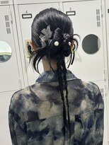 ユニークバイケンジ 町田(unique KENJE)&nbsp;浴衣アレンジ × カチモリ