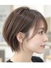 【新規限定】 朝の前髪セットをラクに◎顔周りポイント縮毛 ￥9,900