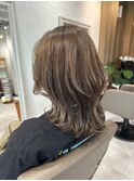 白髪ぼかしハイライト