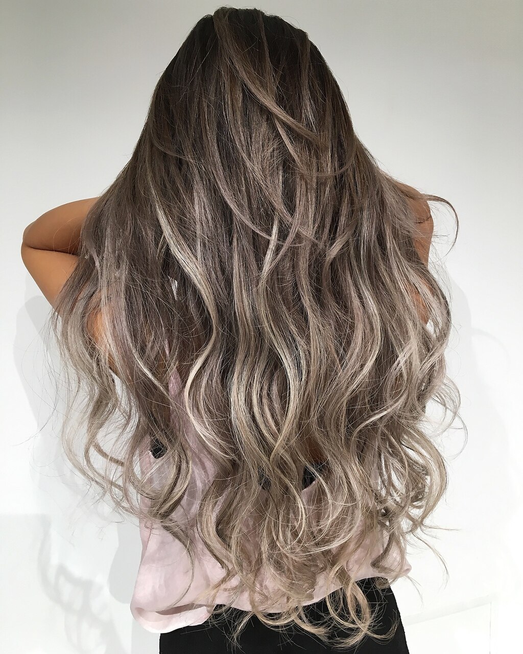 ハイグレード♡高品質♡希少♡グラデーションラビットヘアー♡ Lapis/池袋】外国人風ハイライトグレージュ/3Dカラー：L006635411