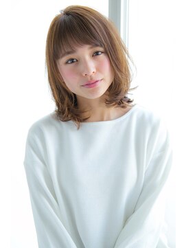 アンアミ オモテサンドウ(Un ami omotesando) 【Un ami】 大人かわいい 小顔ミディアム 松井幸裕