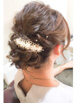 ビレントル(BRENTL) 可愛くアップスタイル