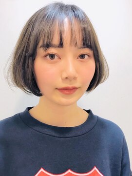 レンジシキチジョウジ (RENJISHI KICHIJOJI) シースルーワンカールボブ【RENJISHI】