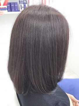 アルターシェリー(aL-ter che'rie) 【aL-ter cherie 】小顔カット◎ダークショコラブラウン