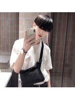 シン(syn)&nbsp;シルエットマッシュ　黒髪　トリートメント