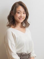 ナンプウ(Nanpu)&nbsp;大人可愛い★ニュアンスウェーブ×ナチュラルブラウン♪