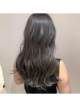 ネオヘアー 曳舟店(NEO Hair) ロングレイヤー×ブルーグレージュ【曳舟】