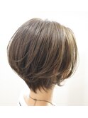 前下がりショートボブ