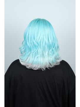 クリップ ジョイント ゴッド(CLIP JOINT GOD) ホワイトブルー×ホワイトカラー