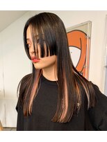 レコ 渋谷(LECO)&nbsp;姫カット×ハイコントラストカラー