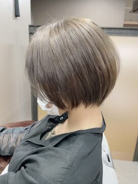 ナナ なかもず店(nana) ナチュラルショートボブ