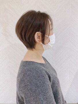 ロンド ストラーダ 心斎橋(Lond strada) ショート×ハイライト白髪ぼかし×シルキーベージュ[心斎橋]