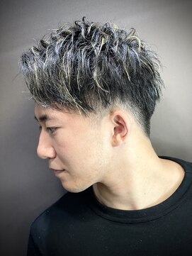 ヒロギンザ 新橋銀座口店(HIRO GINZA) 細メッシュアップバングショート