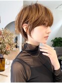大人可愛い20代30代40代50代小顔ショートボブナチュラルショート