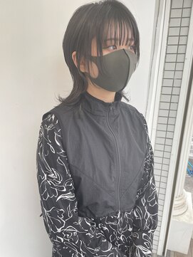 モリオ フロム ロンドン 大宮2号店(morio from London) 【高椋】クール系ミディアムウルフ