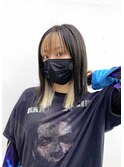 インナーカラー・ハイライト・エクステ・ボブヘア