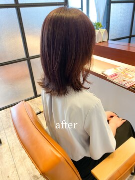 マーリャヘアー(mallia hair) くびれミディアム