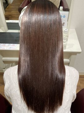 トムヘアーデザイン 古川橋店(TOM HAIR DESIGN) 髪質改善 縮毛矯正「美革ストレート」＃1