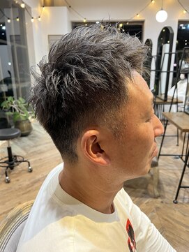 エターナル(ETERNAL) アッシュブラックツーブロックショート