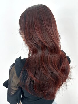 アイティーバイアルバム 下北沢店(IT by ALBUM) アプリコットレッド_ハッシュカットレッドブラウン_ba478012