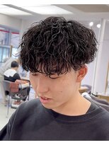 オーシャントーキョー 心斎橋(OCEAN TOKYO WEST)&nbsp;波巻きパーマメンズツイストスパイラルパーマツーブロック