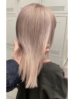 ヴァーディ オモテサンドウ(Vardy omotesando)&nbsp;ホワイトベージュ・ダブルカラー・ケアブリーチ・ピンクベージュ