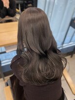 アリュウル 表参道 青山(Allure) 赤み消し!明るめグレージュ×レイヤーカット