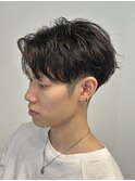 波巻きスパイラルパーマツイストスパイラルパーマシャドウパーマ