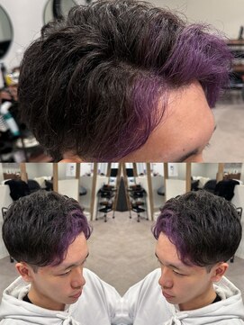 アフェクト 上大岡(affect) フェイスフレーミング/パープル/バイオレット/ブリーチ/上大岡