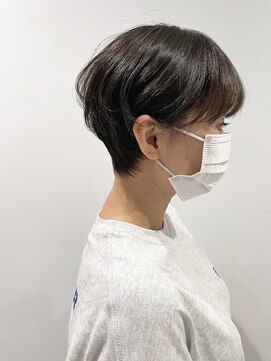 ビューティーランド 北国分店(BEAUTY LAND by TRUTH) 丸みショート×オリーブグレージュ