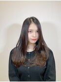 おとなレイヤースタイル内巻き