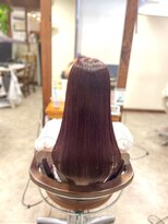 ヤソ(yaso)&nbsp;赤茶　縮毛矯正