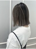(銀座)シャドールーツ　切りっぱなしボブ