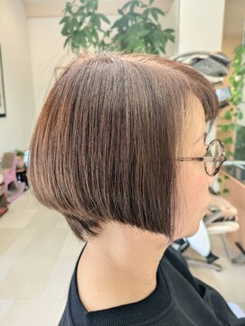 グラムゼロ メリハリショートボブスタイル
