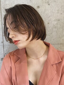 オーサム 下北沢(THE AWESUM) 大人ミディ/レイヤーカット/ブラウンベージュ[下北沢/下北沢駅]