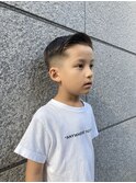 束感刈り上げビジネス七三ツーブロックアップバング１０tpw