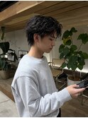 シャドウパーマ　ツイストスパイラルパーマ