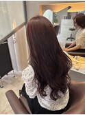 チェリーレッドカラー音符