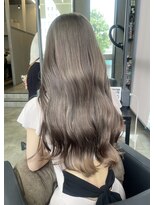 シエンゴールド(CIEN gold)&nbsp;ミルクティーグレージュ/グレージュ/１ブリーチ#浜松駅#カラー