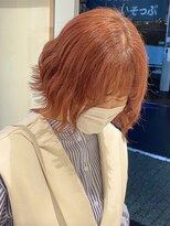 フリッカ(FLYCKA)&nbsp;ボブ×オレンジ