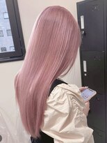 ペレ 梅田(PELE)&nbsp;くびれヘア／アプリコットオレンジ/夏のヘアアレンジ/梅田