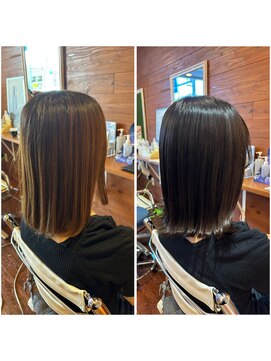 ピールアーク(peal ark) 透明感◎ディープシルバーブラウン