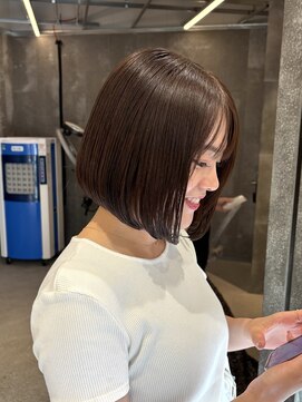 ピークアブー 原宿ハラカド(PEEK-A-BOO) ボブカット透明感カラーイルミナ原宿