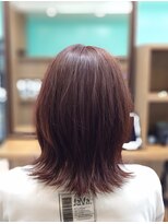 ヘアジーナ(Hair Jina)&nbsp;小顔ヘア☆おしゃれ女子ウルフヘアまろやかブラウン